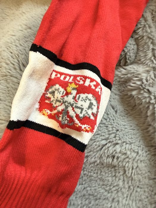 Getry skarpety dziecięce czerwone POLSKA