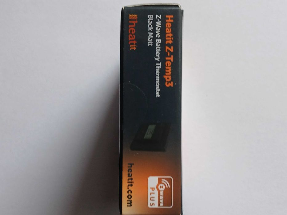 Heatit Z-Temp3 bezprzewodowy termostat - czarny*nowy