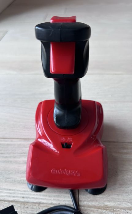 Joystick QuickJoy III Supercharger sprawny mikrostyki Atari Commodore Amiga CPC464