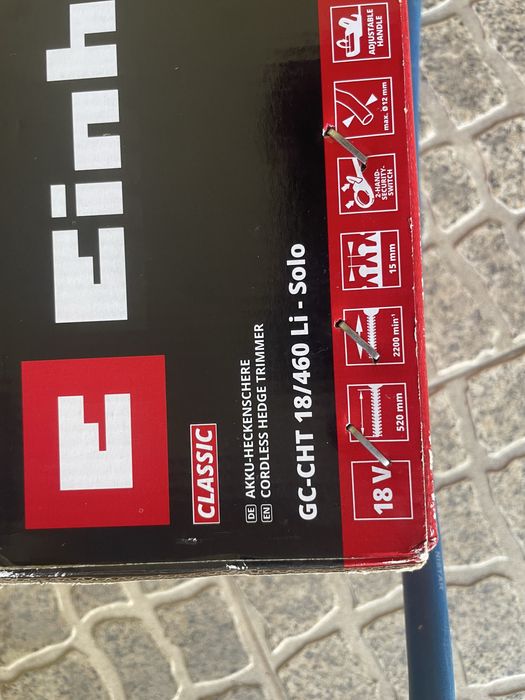 Maquina cortar sebes