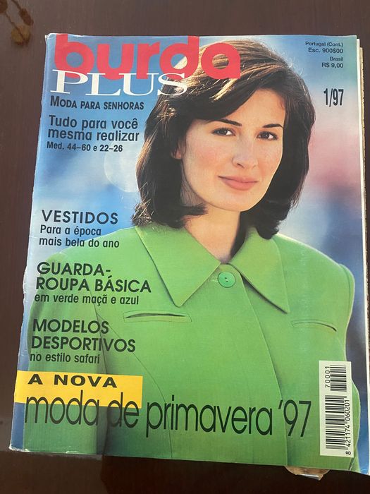 Revistas antigas de moda