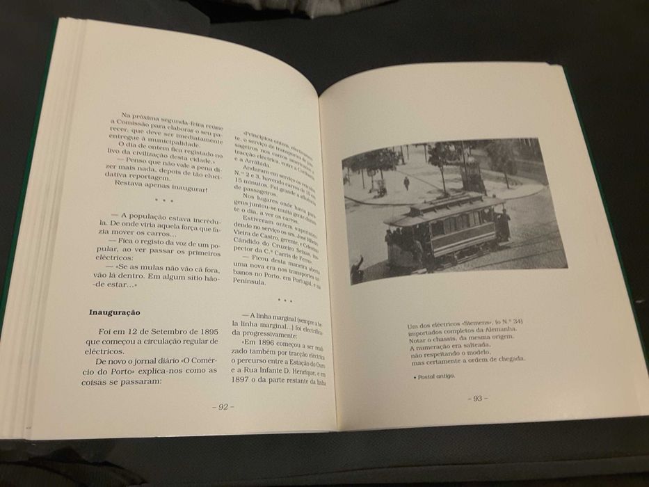 Magalhães Basto : Poeira dos Arquivos / Os Velhos Eléctricos do Porto