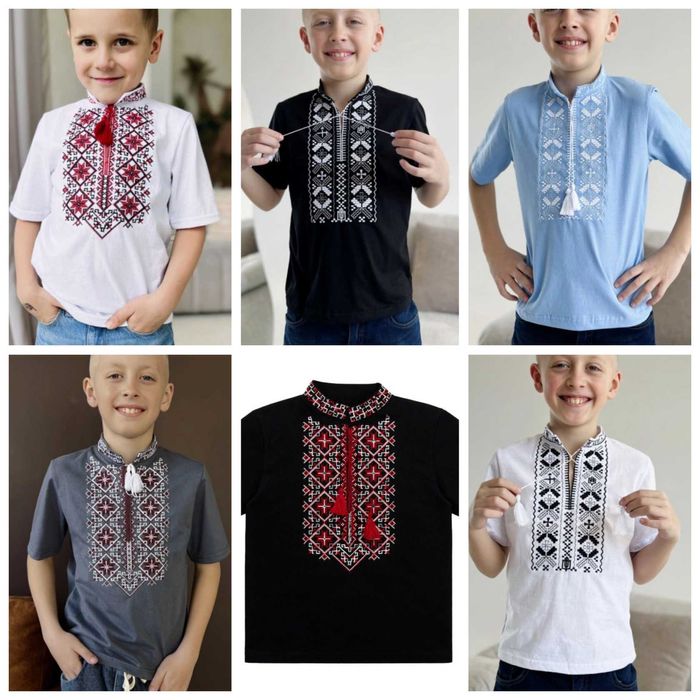 Вишиванка для хлопчика 80-158