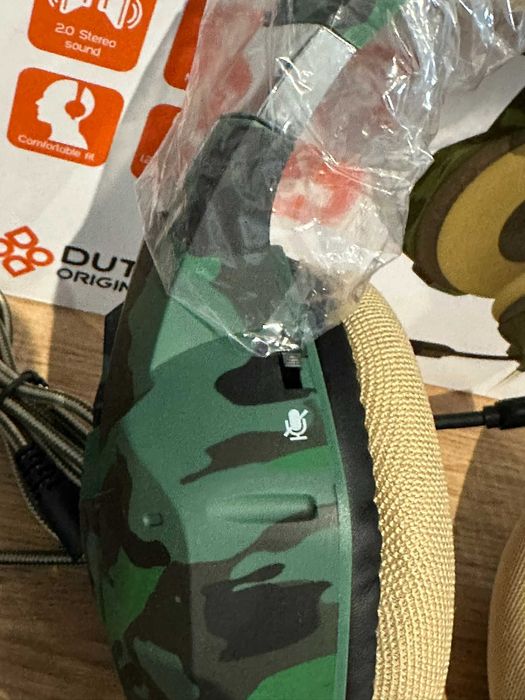 Słuchawki gamingowe Dutch Originals Jungle Camouflage headset