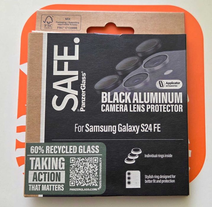 Szkło hartowane, soczewki na aparat, lens do Samsung Galaxy S24 FE