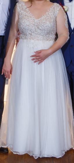 suknia ślubna rozmiar 40/42