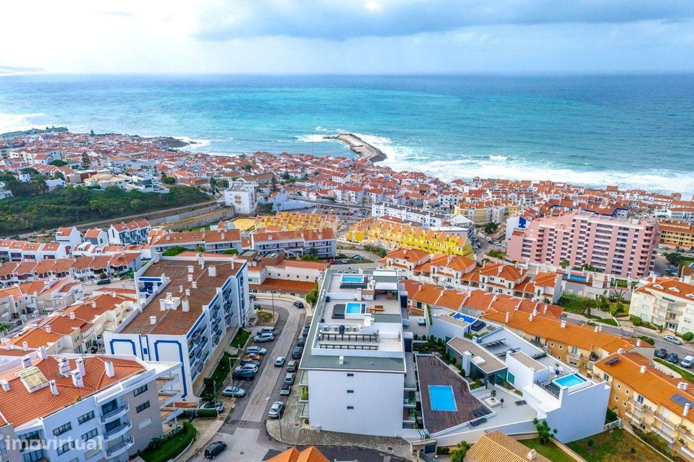 T3 com terraço e VISTA MAR em condomínio de luxo na Ericeira