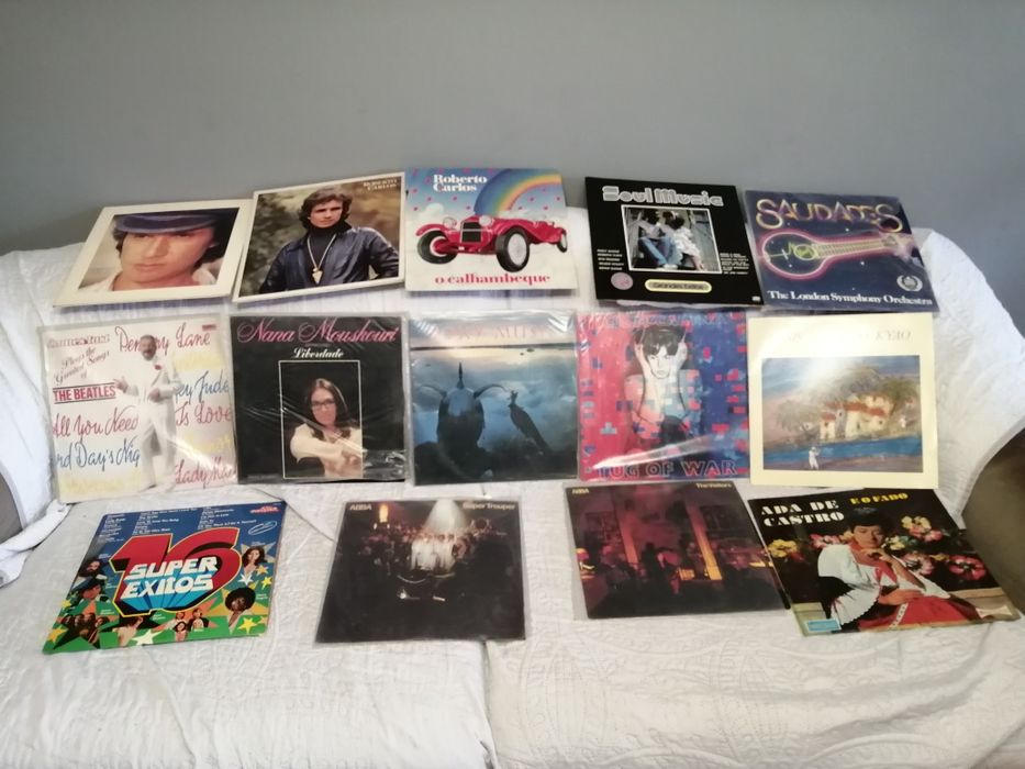 Lp e vinil antigos originais de colecção