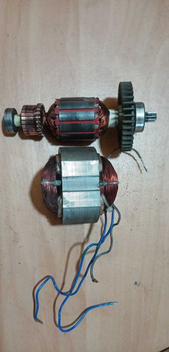 Якорь, статор на мережевий шуруповерт Craft