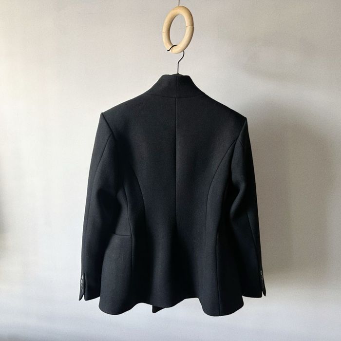 Пальто чорне шерстяне