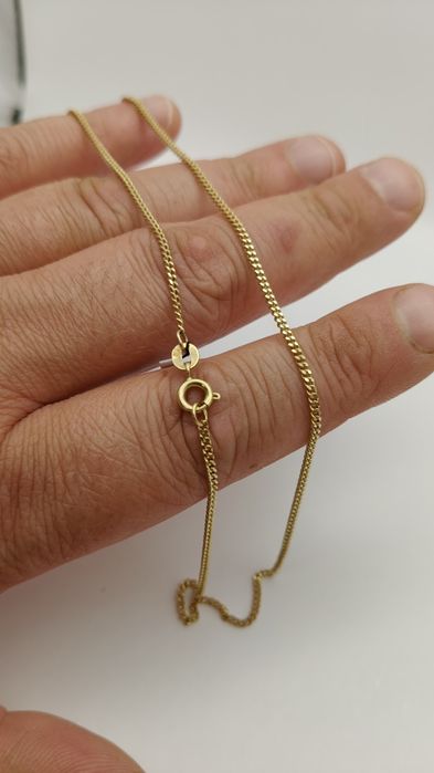 Złoty Łańcuszek Pancerka 45cm Pr.585 Nowy Zapraszamy