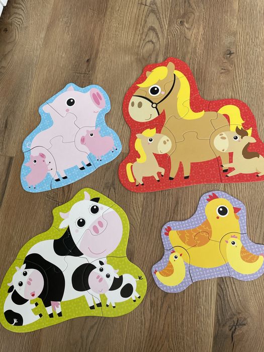 Puzzle Czuczu zwierzęta na wsi