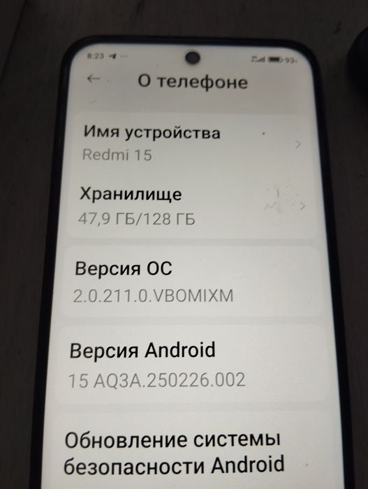 Продам телефон Redmi 15