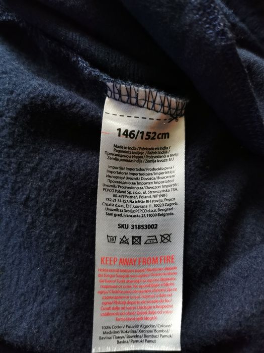 Bluza dresowa chłopięca 146/152