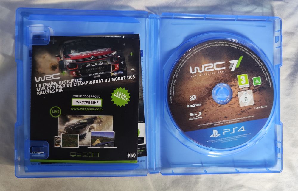 Jogo WRC 7 de ps4