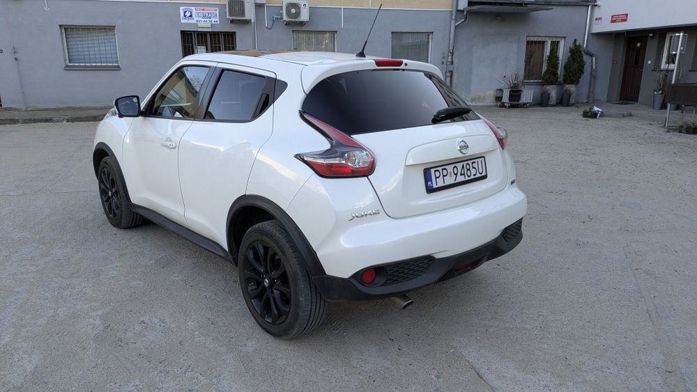 Nissan juke biała perła