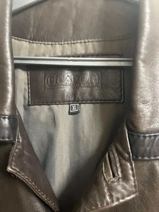 Кожаний піджак чоловічий