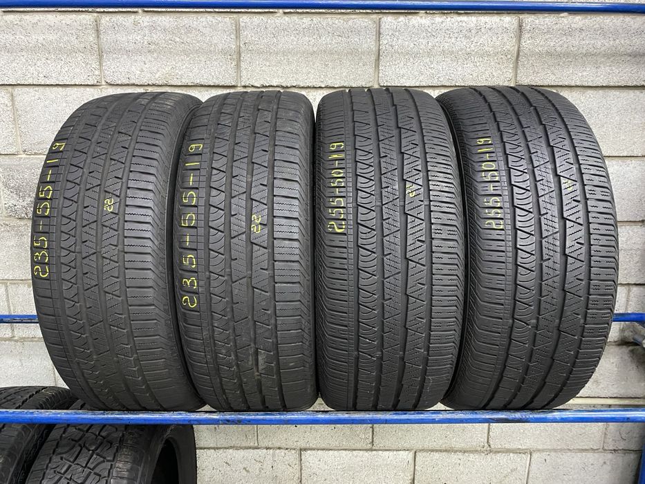 Різноширокі шини 235/55R19 i 255/50R19 CONTINENTAL