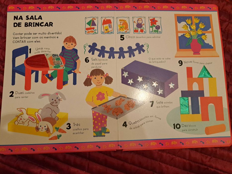 Actividades coloridas e brilhantes