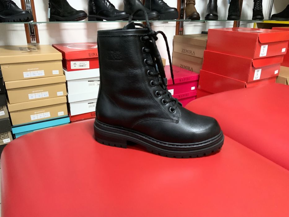 Берцы ботинки черевики женские зимние бежевые черные платформа