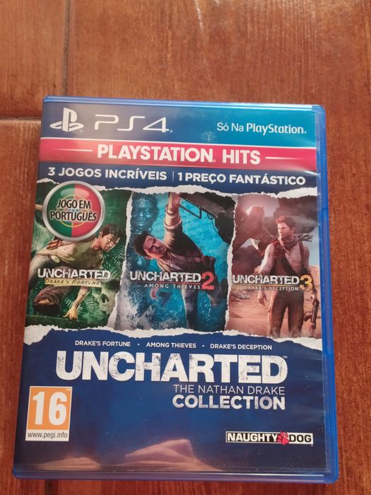 Uncharted the Natan collection PS4