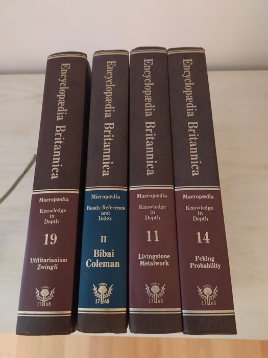 Enciclopédia Britannica 4 volumes Ed americana 1980