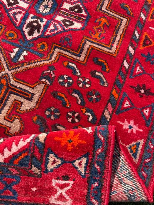 Dywan Perski Vintage Ręcznie Tkany Iran Hamadan 208x107 galeria 6 tys