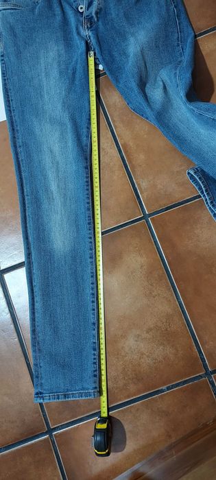 Calças ganga H&M 30 Skinny Low Waist