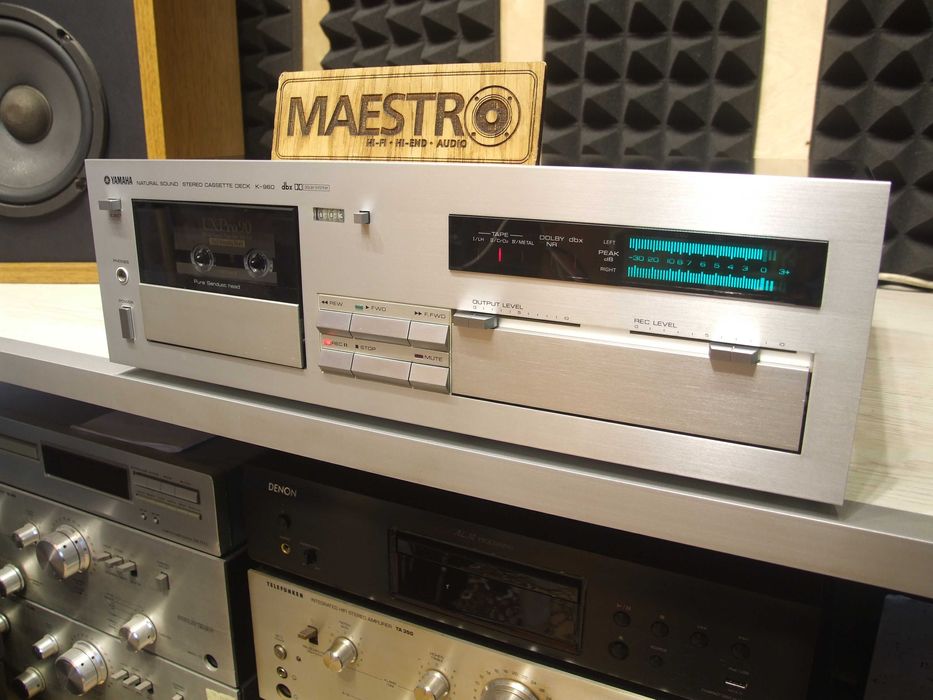 Касетна дека Yamaha. JAPAN. dbx. 8 кг. Супер стан. Без передплати