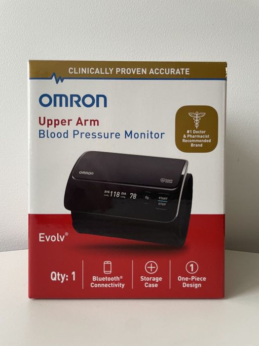 Тонометри OMRON Series 5 (BP7255) 7 (BP6350) 10 (BP7465) Evolv (BP7000) EKG (BP7900)