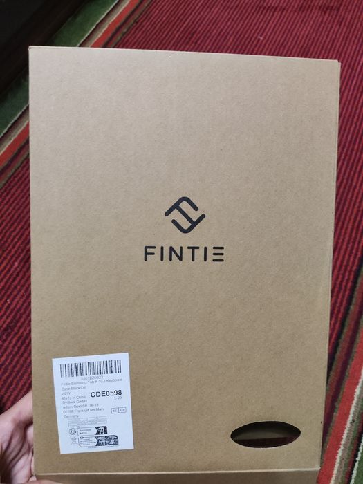 Чехол с клавиатурой для планшета Samsung ‎Tab А 10.1 Keyboard Case Bla