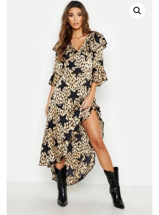 Elegancka sukienka boohoo sylwester 46 48