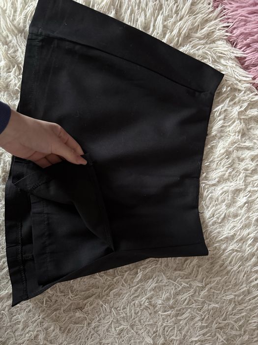 юбка шорти черная