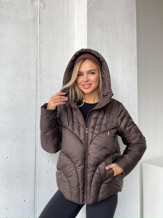 Куртка зимова жіноча Пуфер  ‼️ БІО ПУХ ‼️