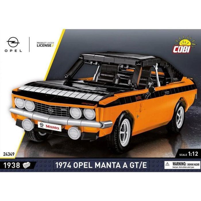 Opel Manta A GT/E 1974 pudełko,322x454 mm