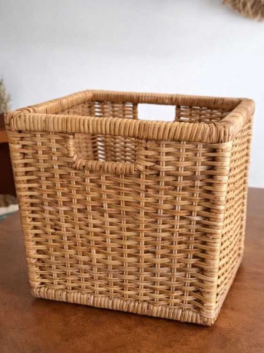 Cestos grandes em vime/natural