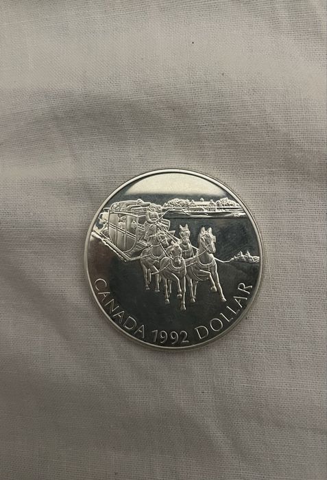 Moeda dollar do Canada /