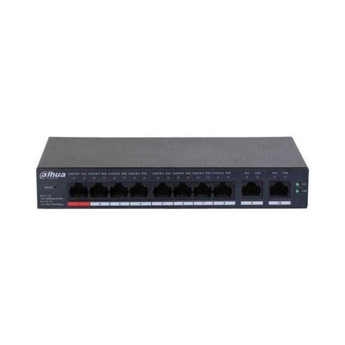 Dahua CS4010-8ET-110 Switch PoE 10 Portów 110W Chmura 250m