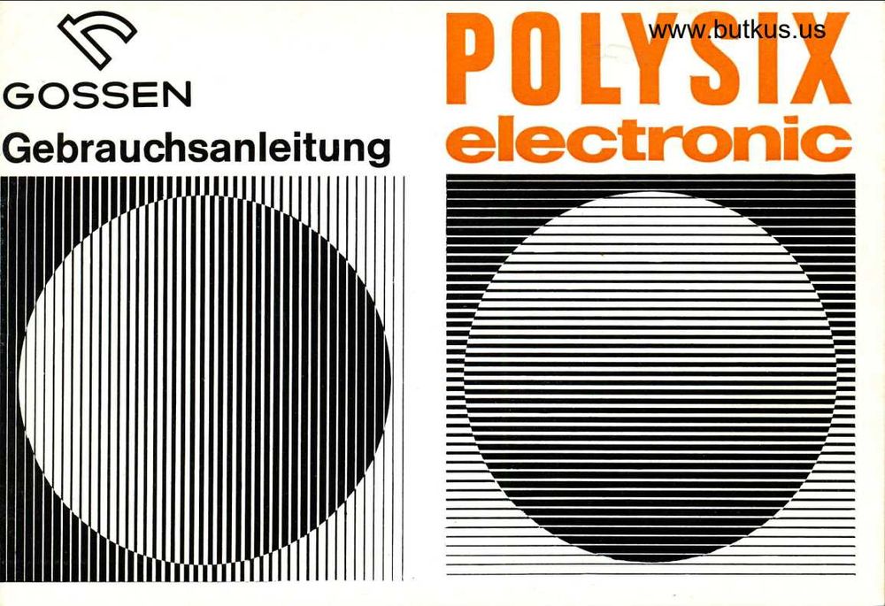 Fotómetro Vintage Gossen