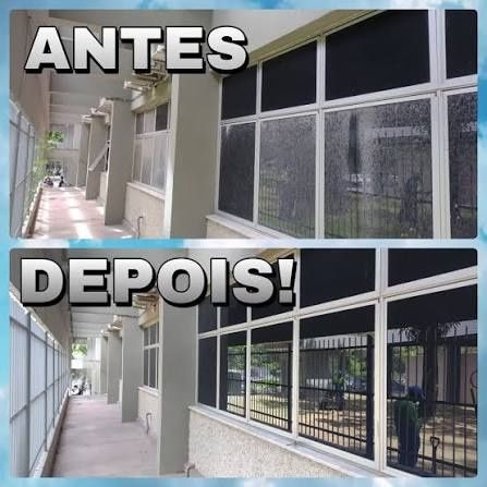 Limpeza de vidros