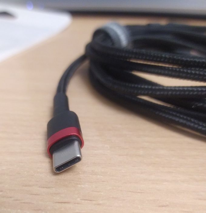 Кабель Baseus 60W, 3А, 2м, USB-А/USB-C