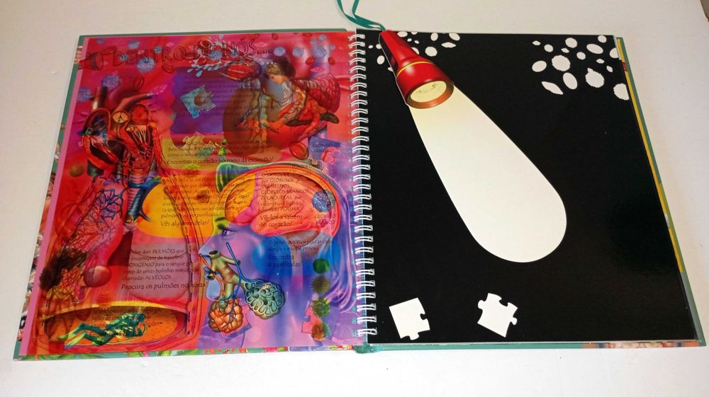 Corpo Humano - Livro lanterna