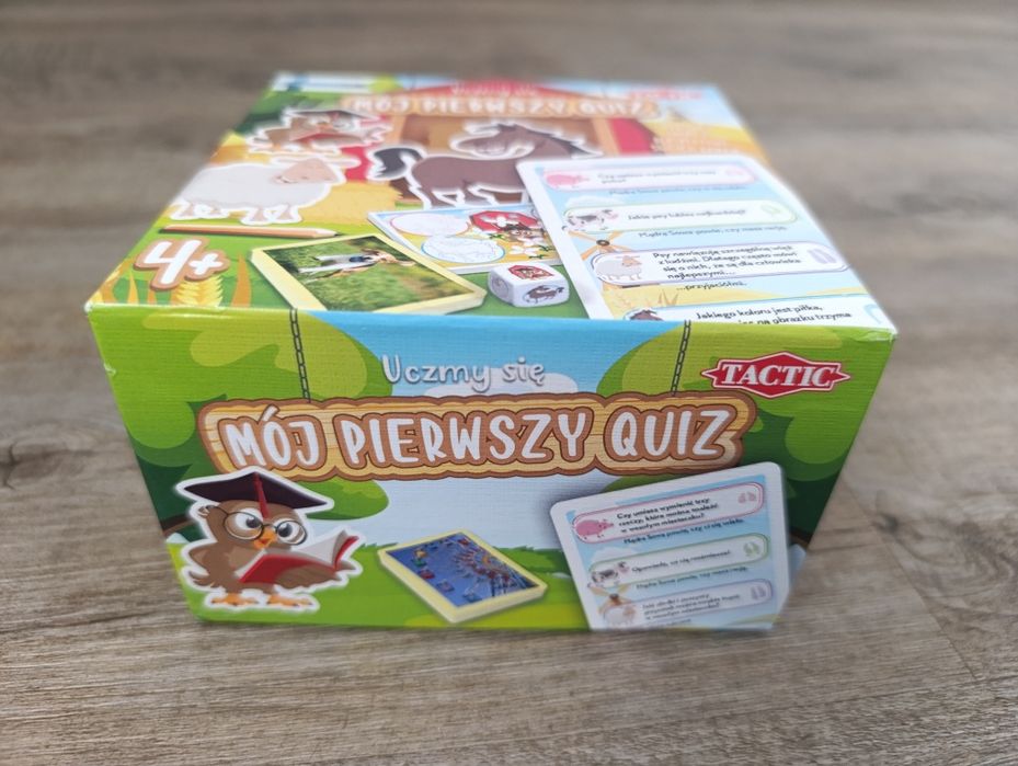 Gra Mój pierwszy Quiz firmy Tactic