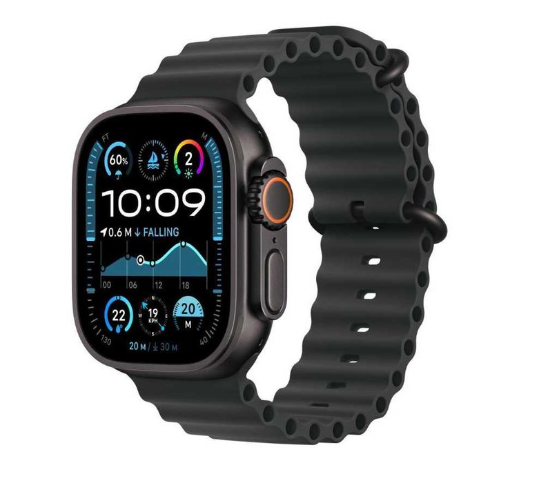 Apple Watch Ultra 2 GPS+Cellular 49mm Black TitaniumCaseBlackOceanBand