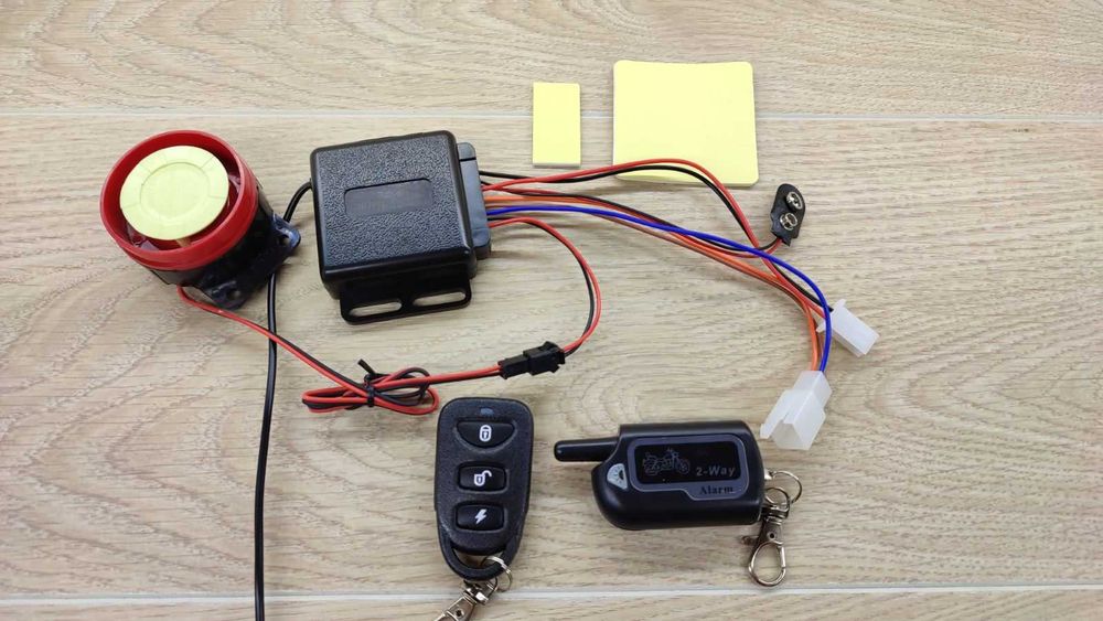 Сигнализация двусторонняя для электроскутера, электровелосипеда