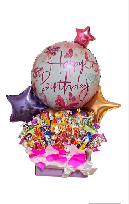 Їстівні букети, пін'яти, декор