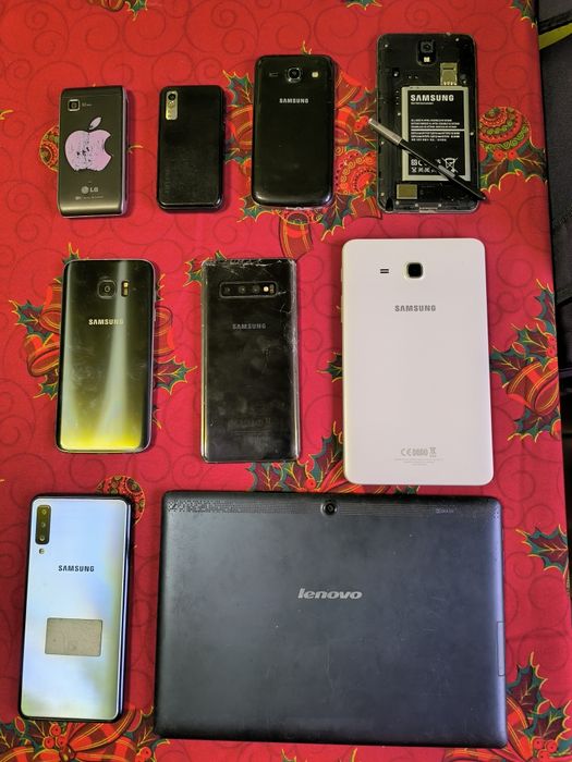 Telemóveis e tablets para peças