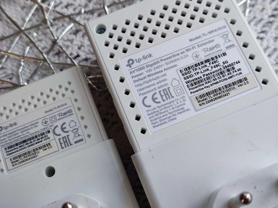 Kit TP-Link AV1000 Powerline Gigabit Wi-Fi