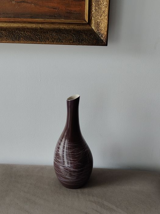 Wazon tykwa Pruszków prl vintage retro 60s