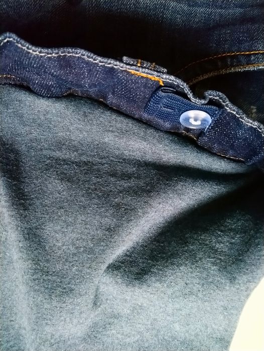 Джинсова спідниця для вагітних 28 розмір